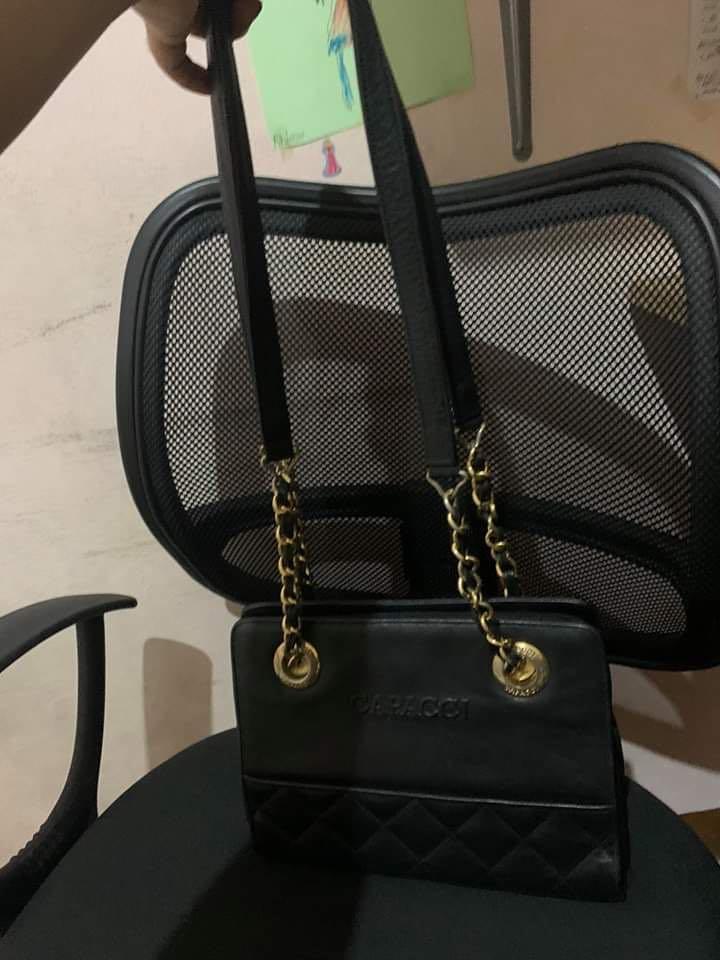 hammock mini leather shoulder bolsa