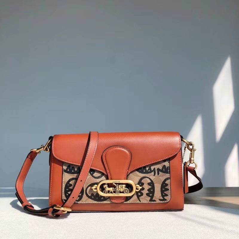 Jade shoulder bag in signature canvas with rexy hotsell by guang yu