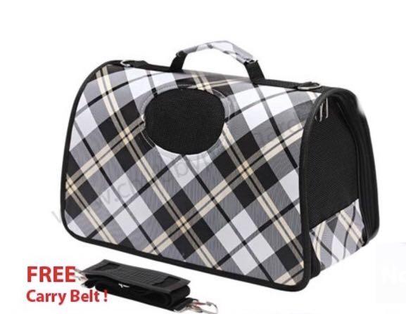 Pet Bag Large 52cm Pet Cat Carrier Kucing Travel Foldable Pet Supplies Pet Accessories On Carousell