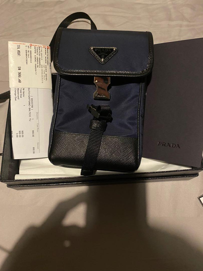 prada handphone pouch