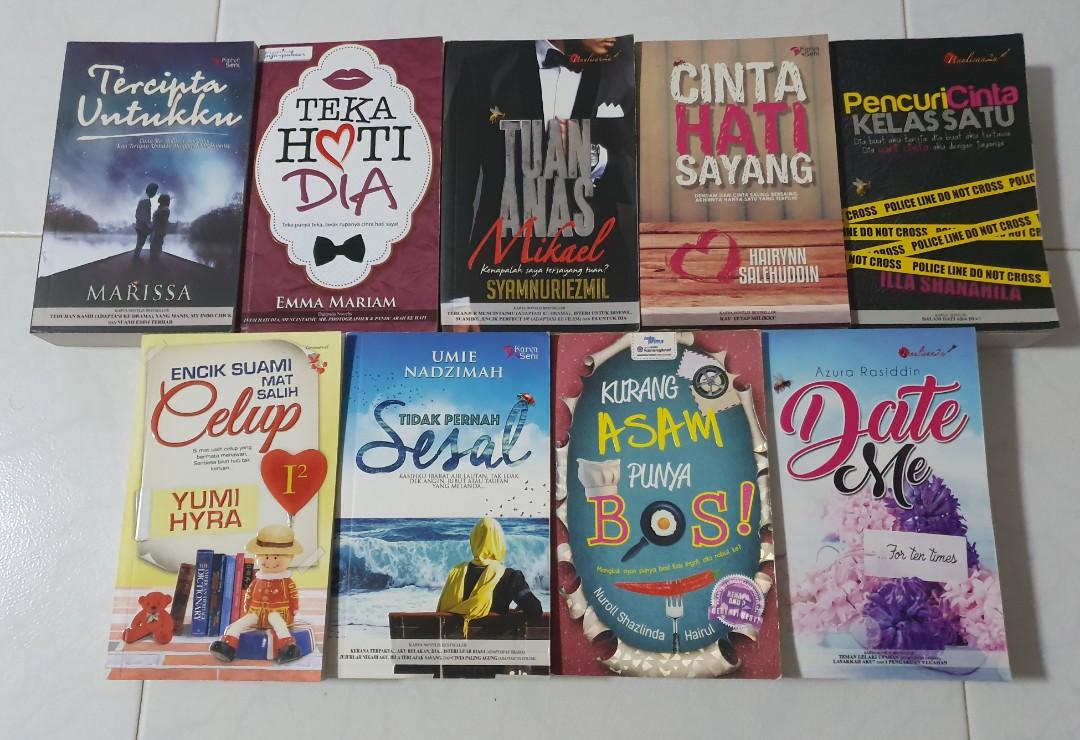 Preloved] Malay novels part 2, Hobbies & Toys, Books & Magazines 