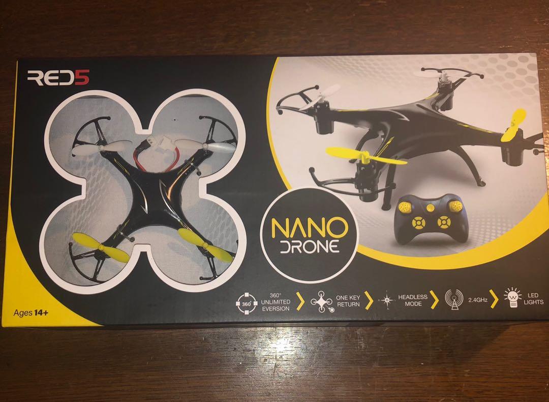 RED5 drone black yellow