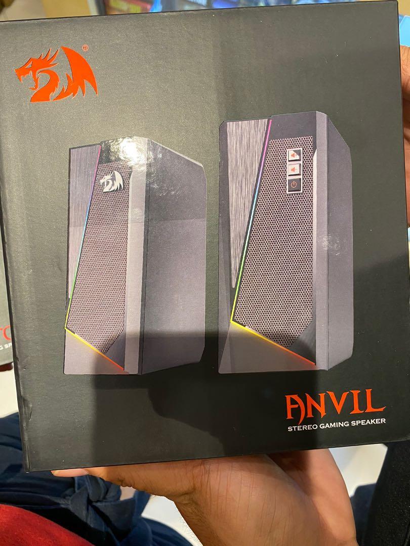 Redragon Anvil Stereo Gaming Speaker (Category: Soundbars, Speakers & Amplifiers) located in Taguig. Submitted by sfg280926 (Listing ID 1037312887, Image 1). Description: Shipping is via Lalamove Mop Bdo Gcash Cod via Lalamove .