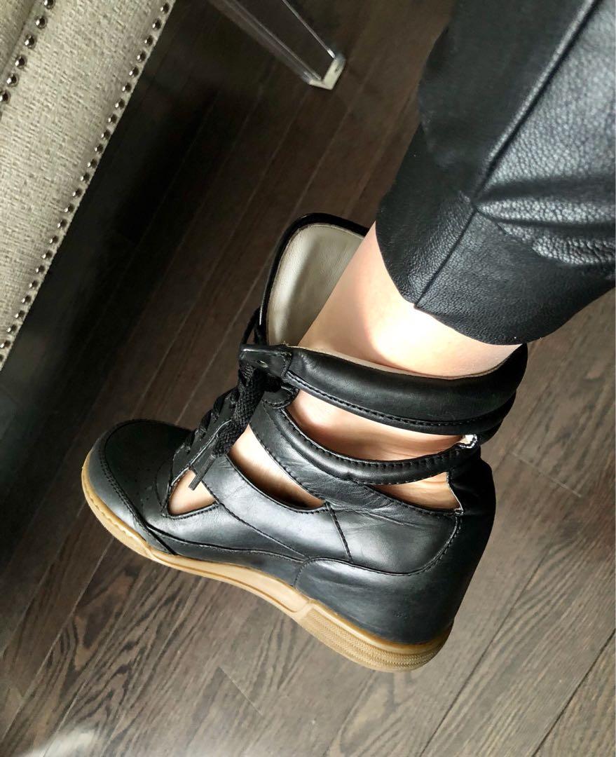 Marc jacobs hot sale wedge sneakers