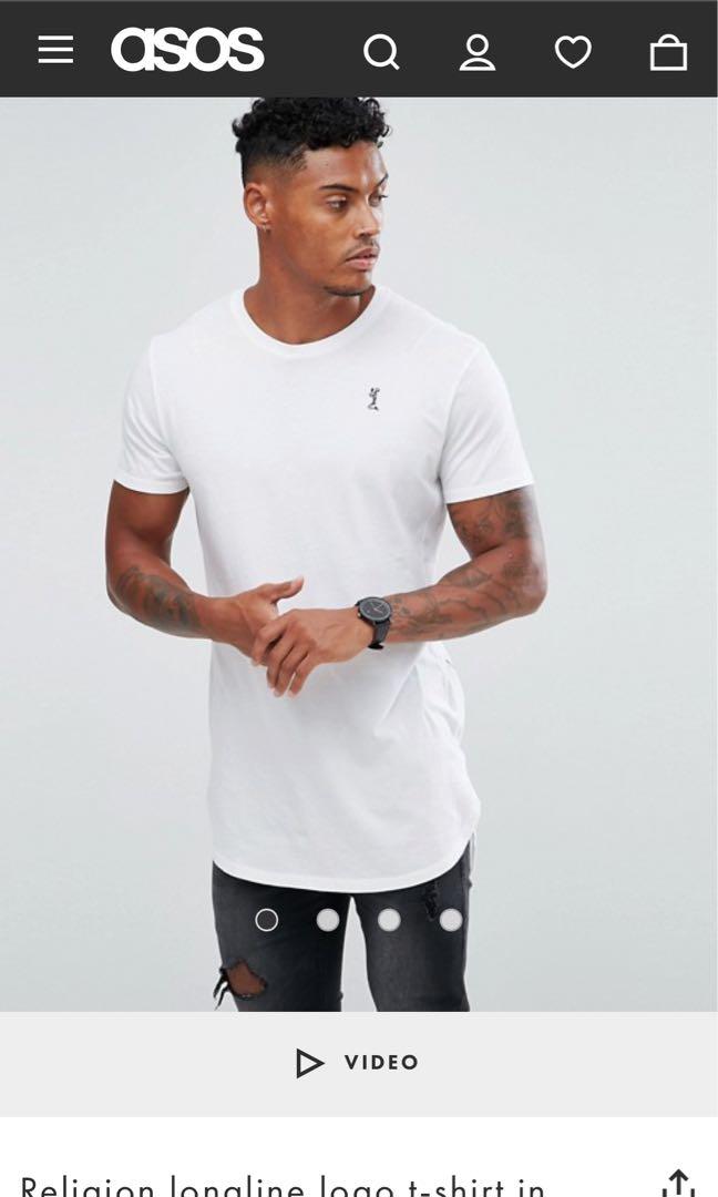 Religion longline t-shirt online