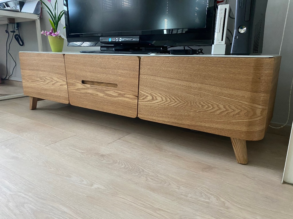 Scandinavian TV Console, Furniture & Home Living, Furniture, TV