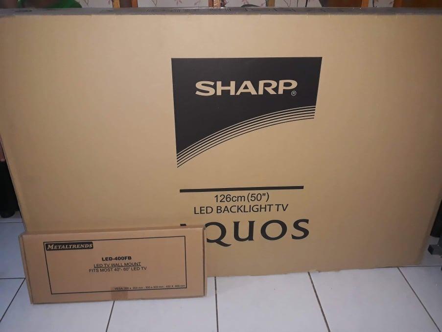 Sharp Aquos 50 Android Led Tv Tv Home Appliances Tv Entertainment Tv On Carousell