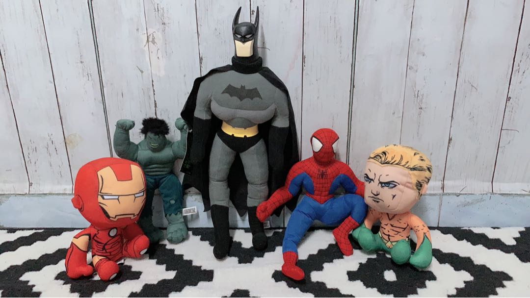 superhero soft toys
