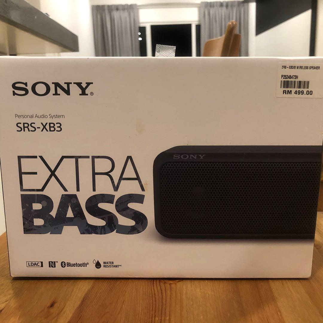 Sony Srs Xb3 Extra Bass Electronics Audio On Carousell
