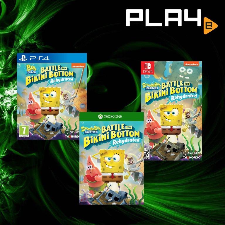 spongebob battle for bikini bottom rehydrated switch