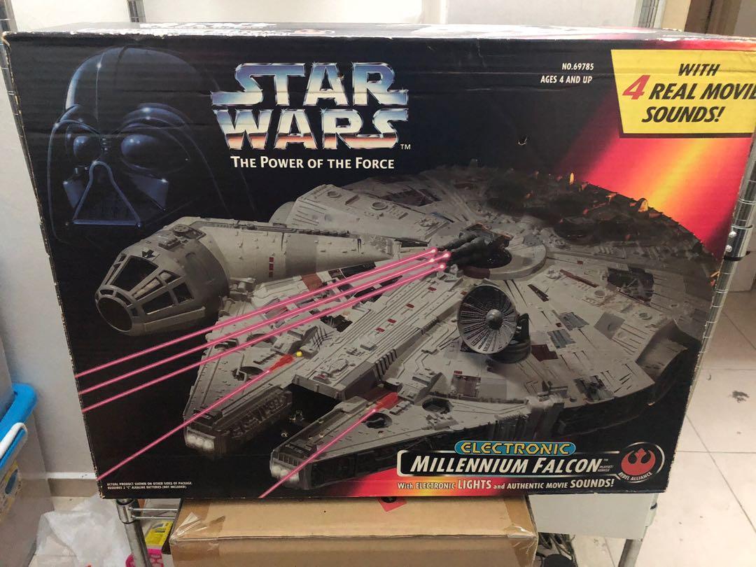 Star wars power of the force millennium falcon outlet