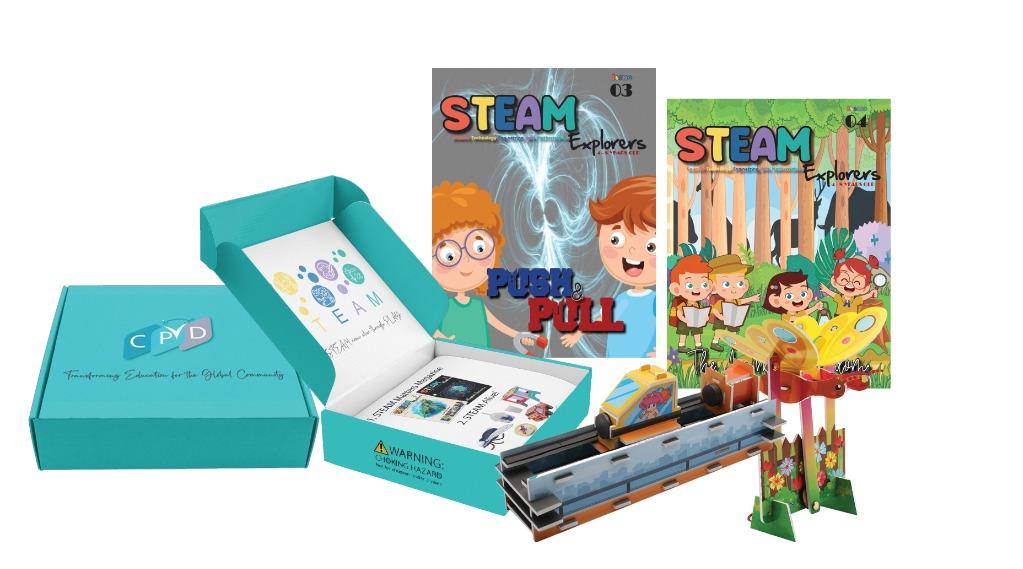 Steam Explorers Alive Box B Steam Education Stem Toys Pre School Kindergarten Hobbies Toys Books Magazines Assessment Books On Carousell