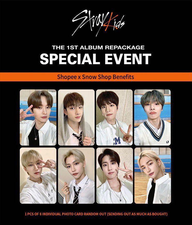 Stray Kids Shopee ID Event Photocard