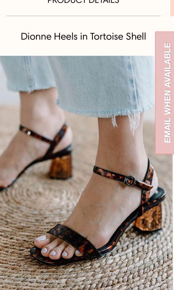Tortoise on sale shell heels