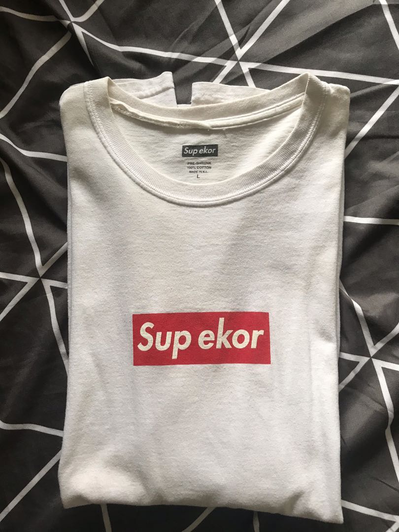 Supreme store logo parody