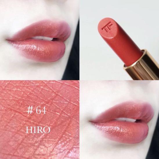 Tom Ford Lip Color Rouge à Lèvres Lipstick - 64 Hiro, Beauty & Personal  Care, Face, Makeup on Carousell