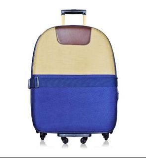 Travel Luggage Soft Suitcase Trolley With Luggage Strap