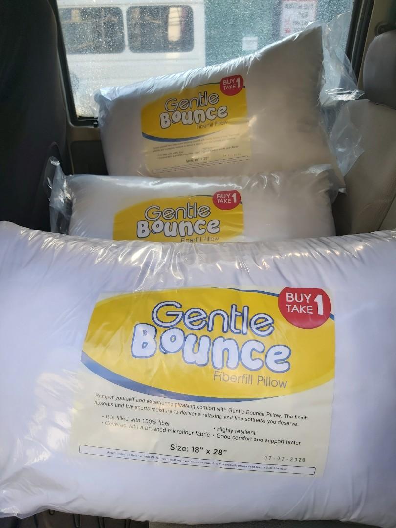 Gentle bounce fiberfill pillow store