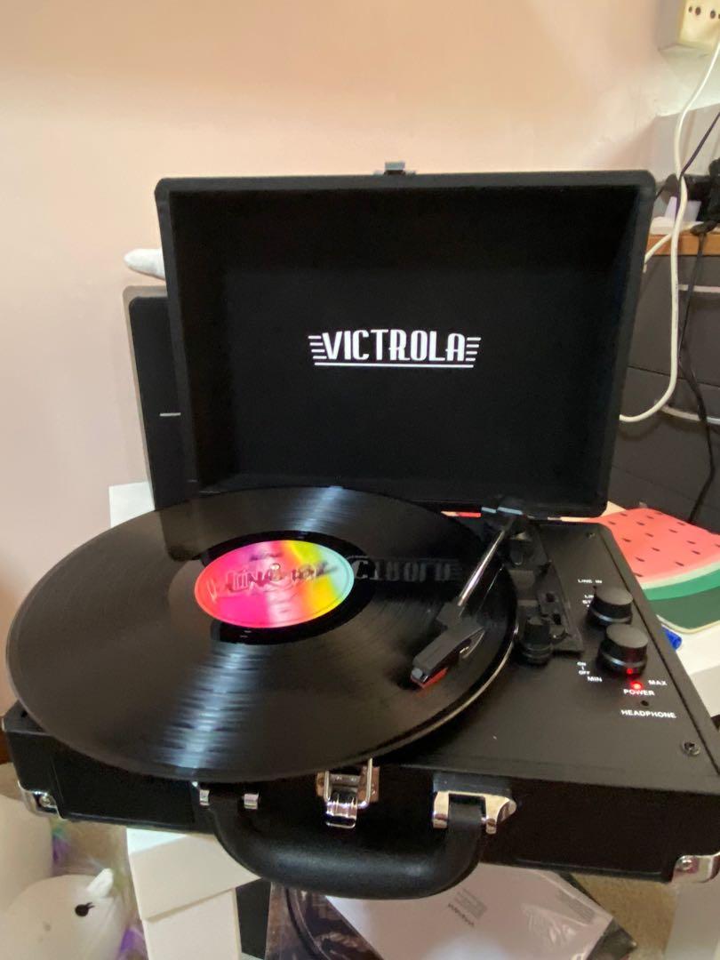 portable record player bluetooth