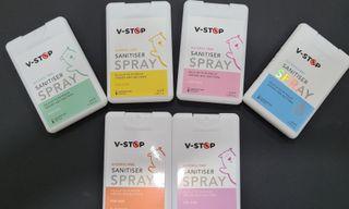V-STOP ALCOHOL FREE SANITIZER (POCKET  SIZE)