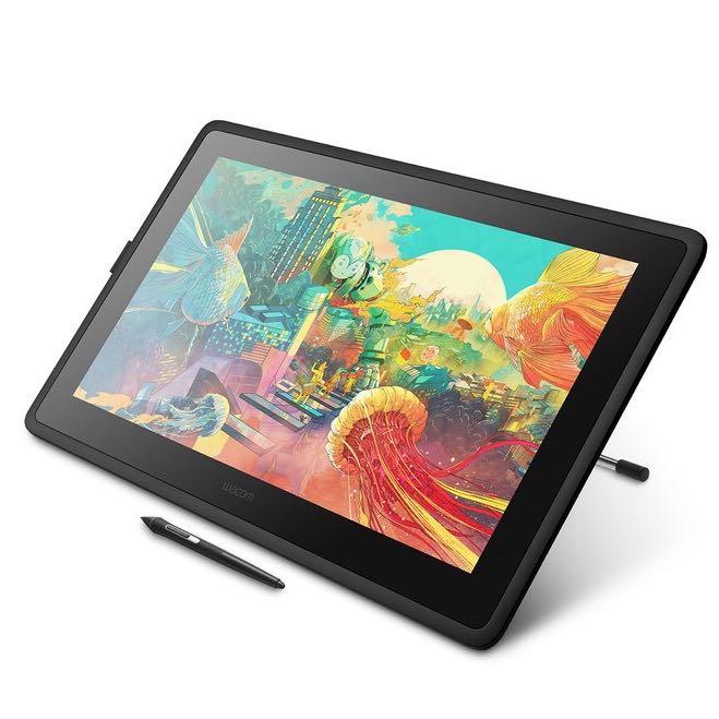 New!! Wacom Cintiq 22 (WCM-DTK-2260-K0) Drawing Tablet, Mobile Phones ...