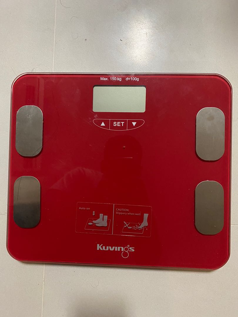Weighing Scale with body fat analysis, Health & Nutrition, Health