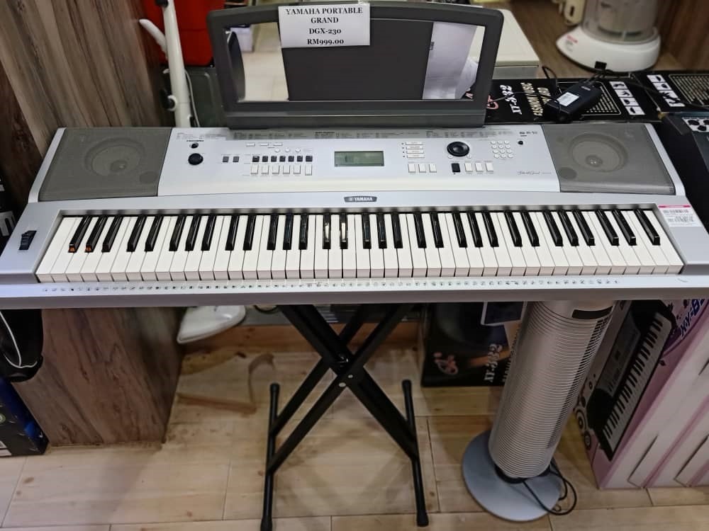 Yamaha Electronic Keyboard Portable Grand DGX 220, Hobbies Toys, Music