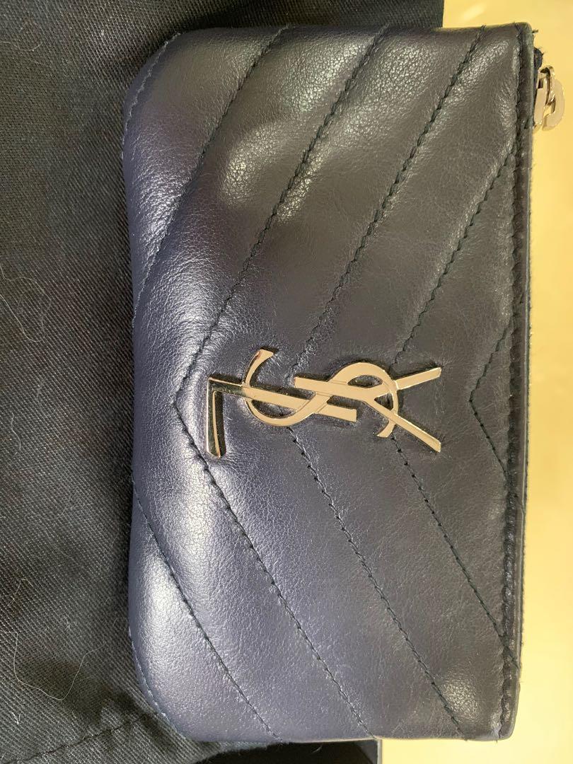 Yves Saint Laurent key holder, Luxury, Bags & Wallets on Carousell