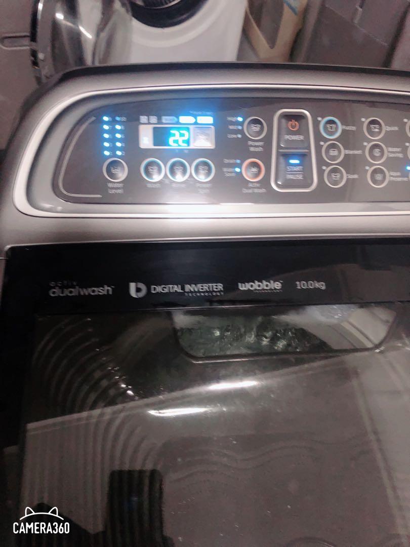 10KG Samsung Digital Inverter Washing Machine, TV & Home Appliances