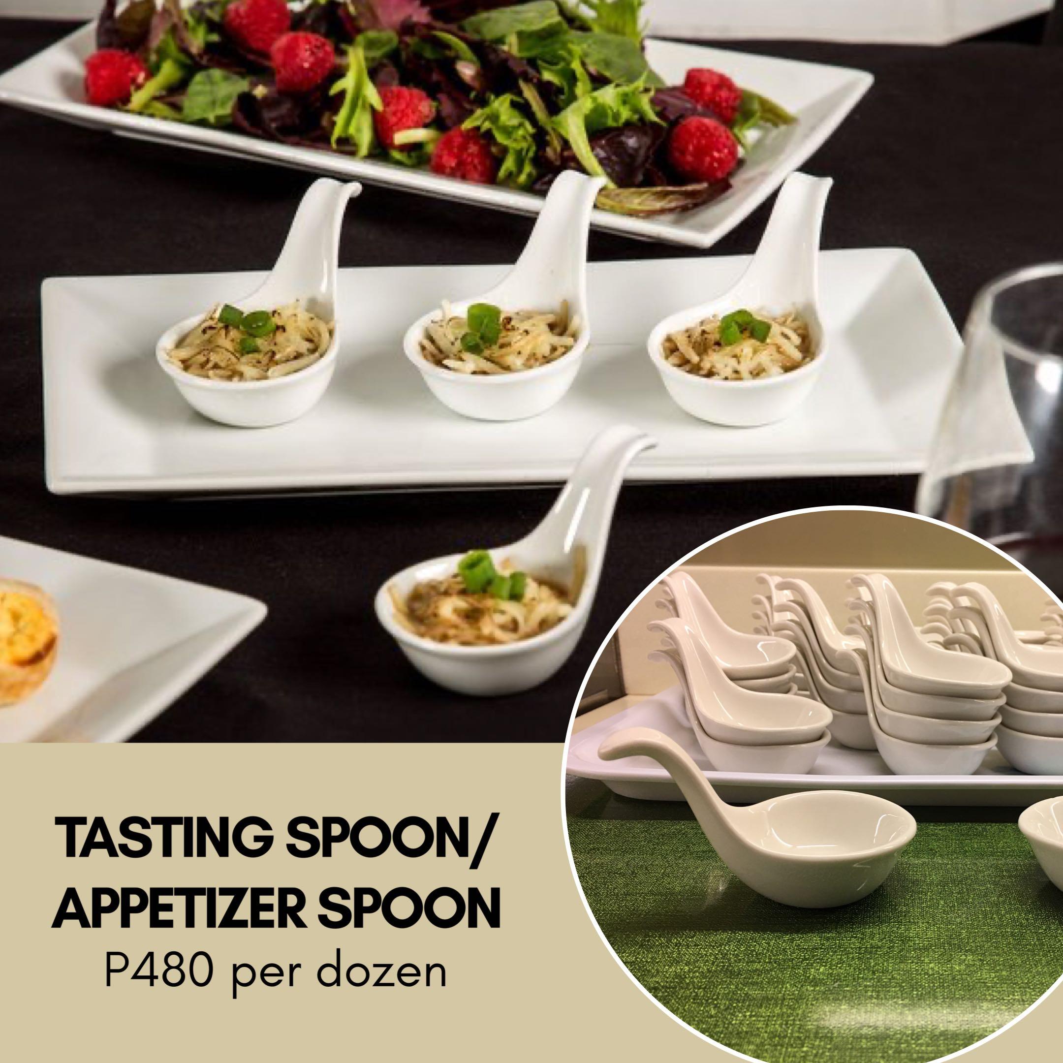12pcs Porcelain Ceramic Appetizer Spoon Tasting Spoon Furniture Home Living Home Improvement Organization Home Improvement Tools Accessories On Carousell They are so wonderful to have at home, too. 12pcs porcelain ceramic appetizer spoon tasting spoon