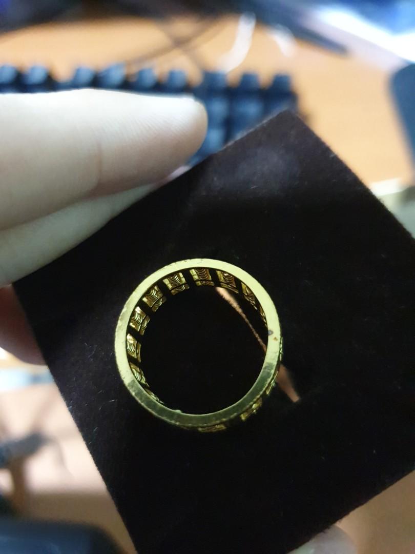 Suan pan gold ring online