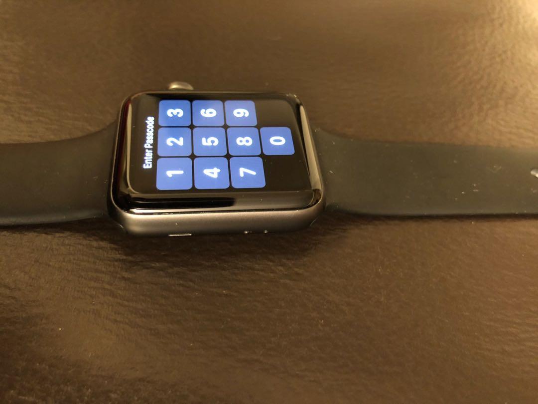 二手Apple Watch Series 3 42mm GPS +LTE, 手提電話, 智能穿戴裝置及