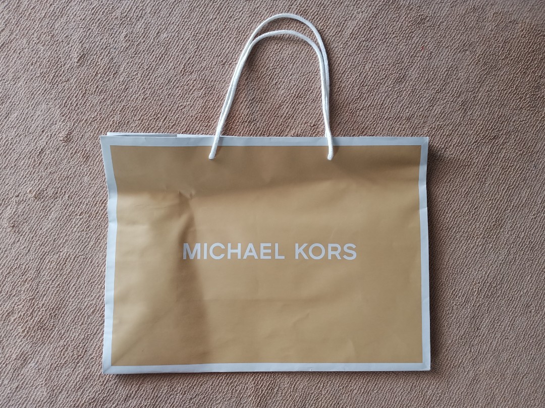 Michael kors paper bag original clearance