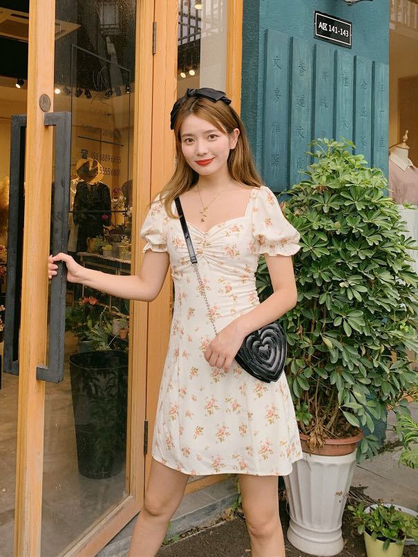 Reformation milkmaid dress Clearance