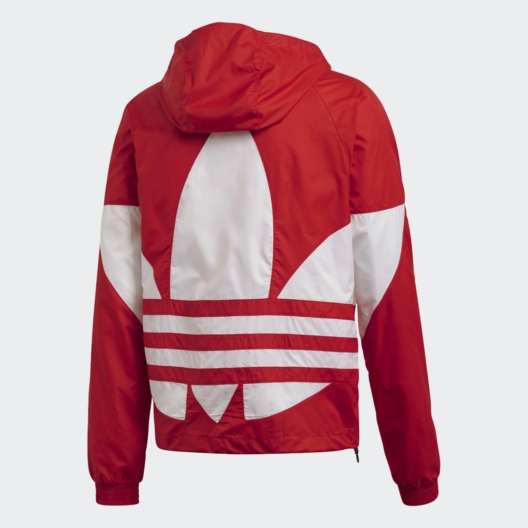 Adidas Big Trefoil Windbreaker Jacket Men s Fashion Tops Sets