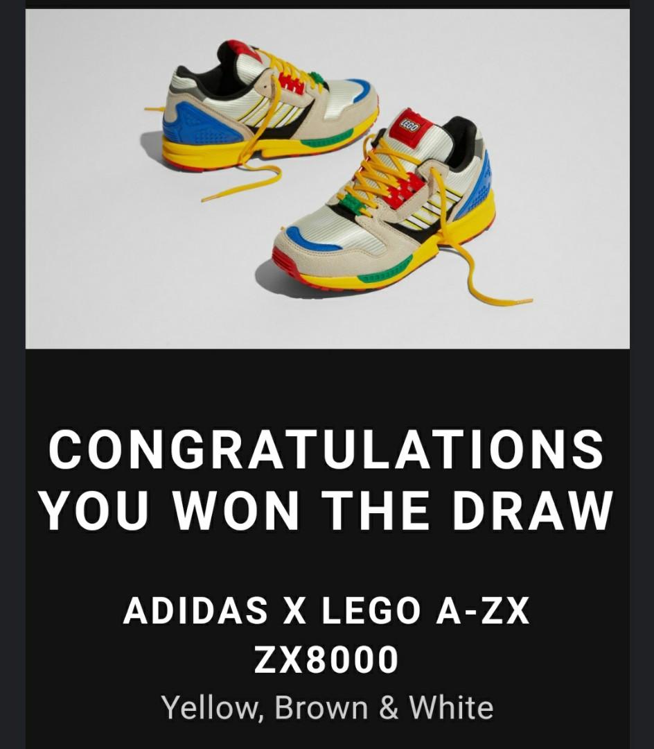 Adidas X Lego A ZX ZX8000 Men s Fashion Footwear Sneakers on Carousell