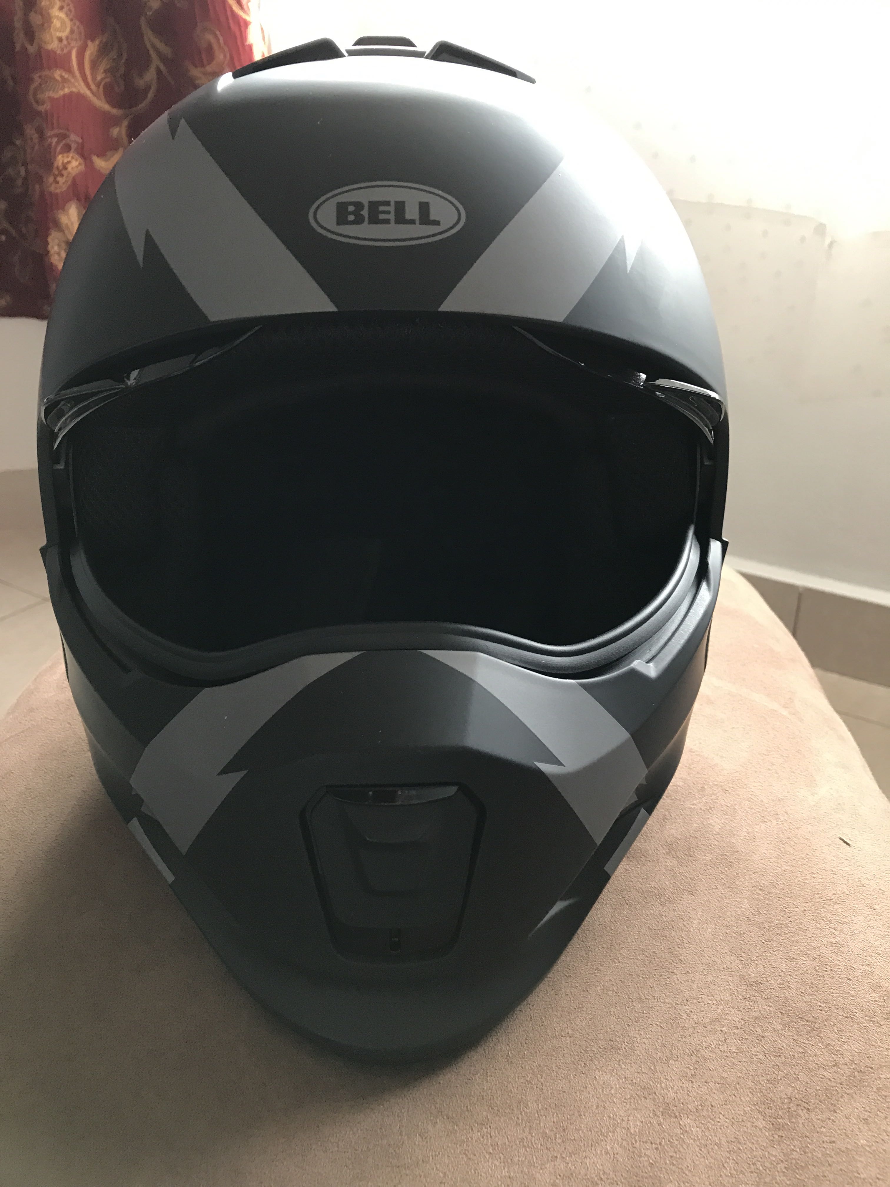 Helmet BELL Broozer Arc Matte Black/Grey Helmet, Auto Accessories on  Carousell