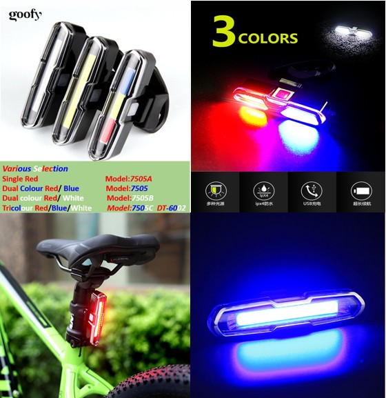 Red and blue light for bike discount