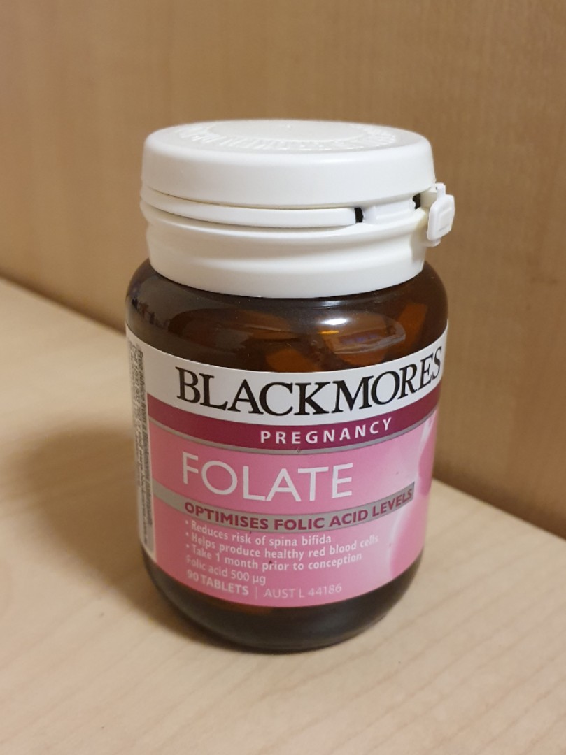 Blackmores Folate Tablets 90 Tabs Babies Kids Maternity On Carousell
