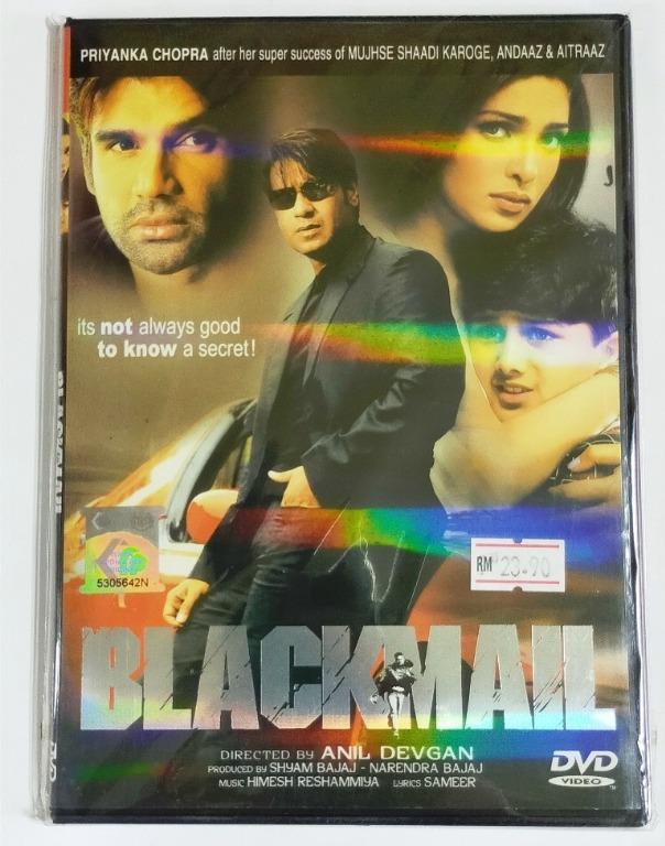 DVDs　Movie　Chopra,　Bollywood　Music　DVD　Hobbies　Media,　Priyanka　Hindi　CDs　Blackmail　Toys,　on　Carousell
