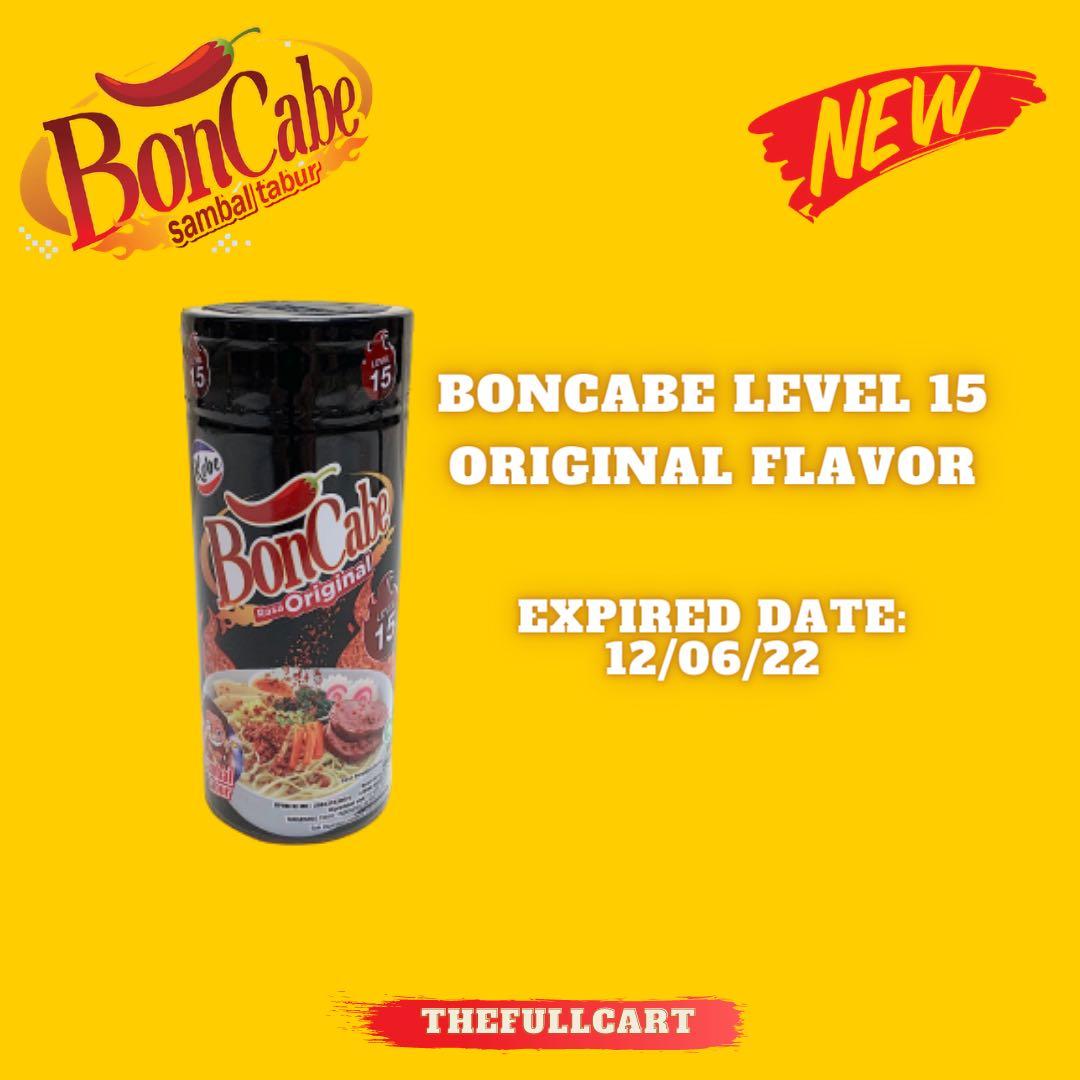 Boncabe Bon Cabe Chili Flakes Level 15 Food Drinks Packaged Instant Food On Carousell