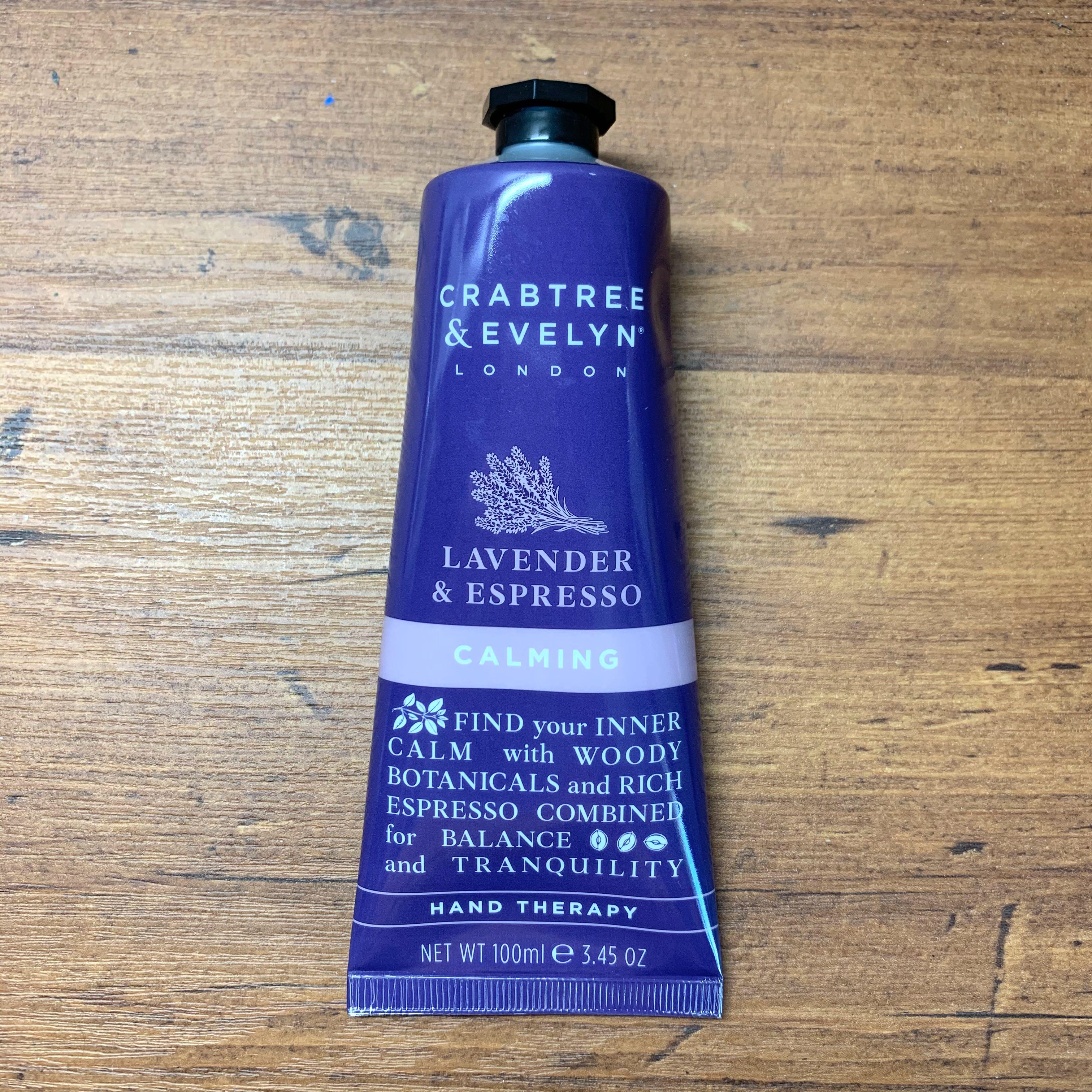 BRAND NEW! Crabtree & Evelyn Hand Cream - lavender & espresso, Beauty