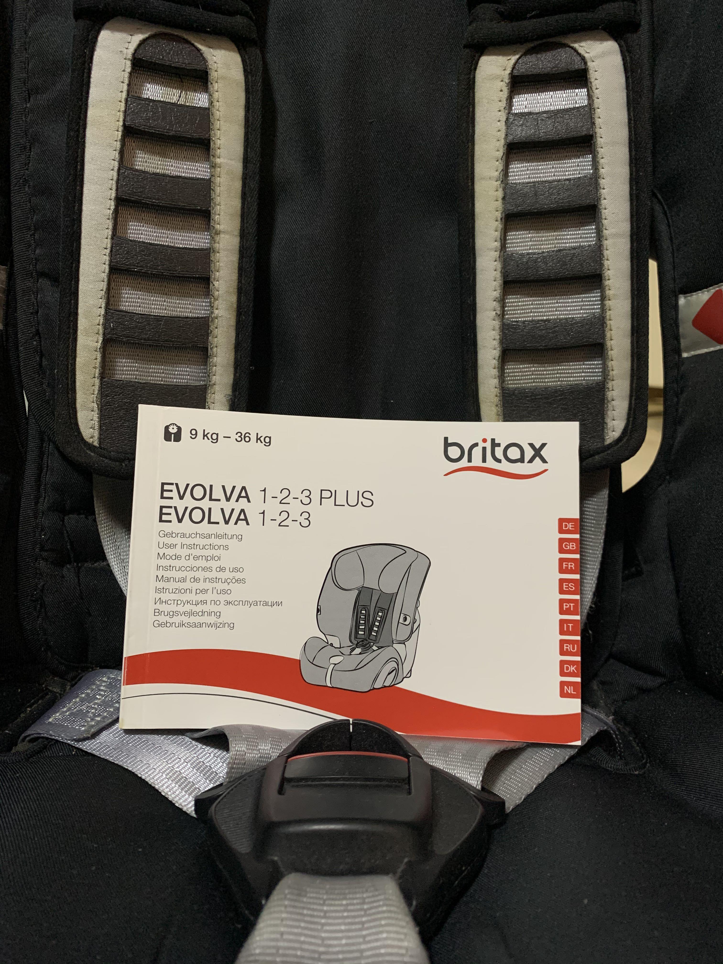 Britax evolva 123 straps shop