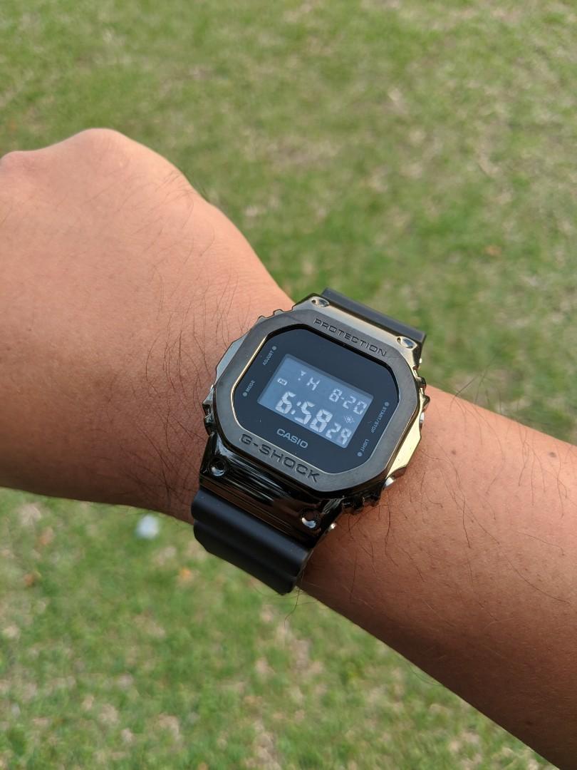 Casio g shock gm 5600b sales