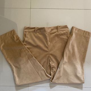 Brown Corduroy  Short Celana  Korduroy Coklat Fesyen 