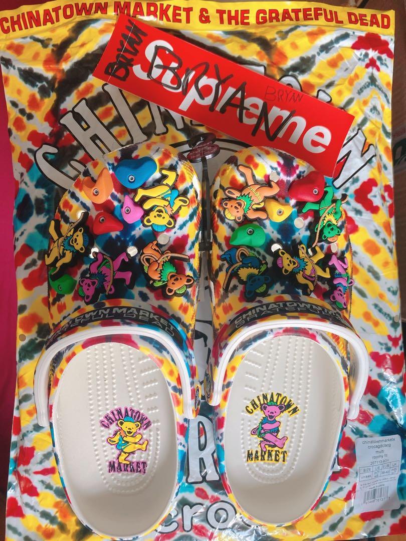 grateful dead chinatown crocs