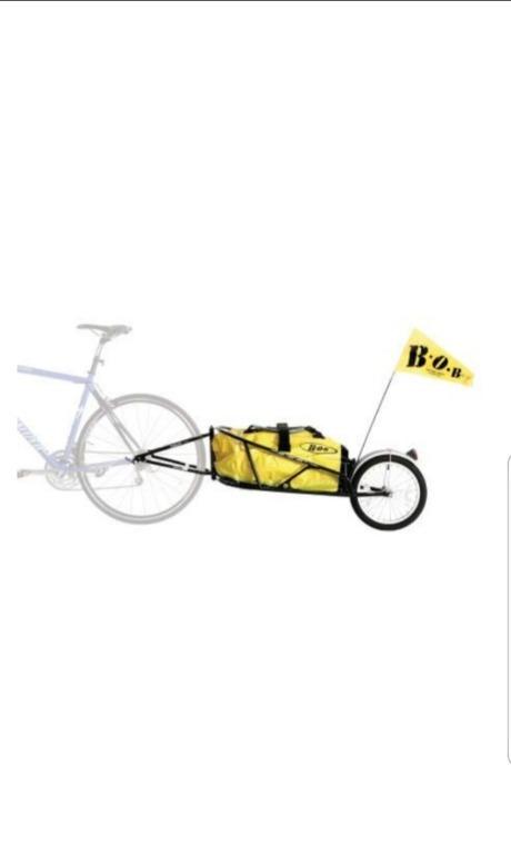nav BOB Yak 28 Plus Bicycle Bike Trailer Heavy Equipment Wagon Hauler with Dry Bag Sak Everything Else on Carousell
