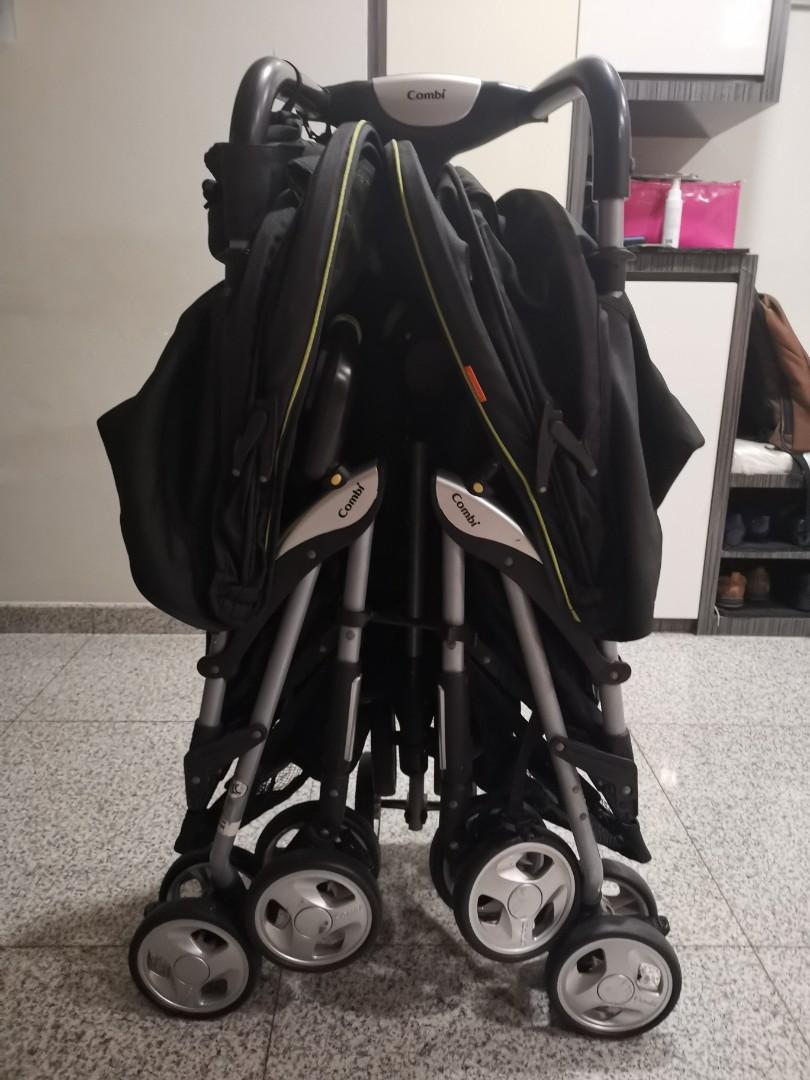 Combi twin savvy double stroller clearance