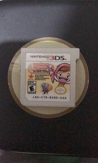 Cooking Mama and Tony Hawk 3DS and DS cartridge for sala