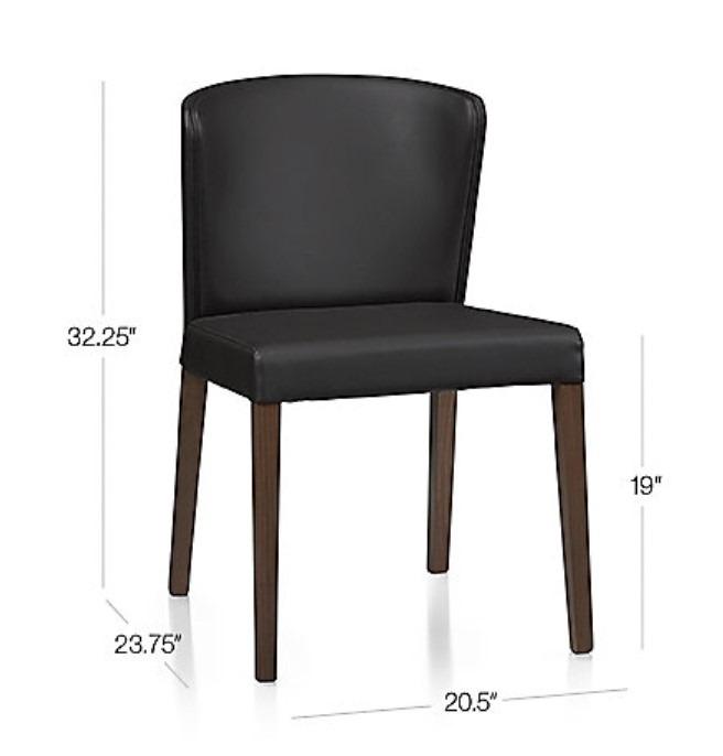 Crate & Barrel Dining Chair Curran, Furniture & Home Living, Furniture
